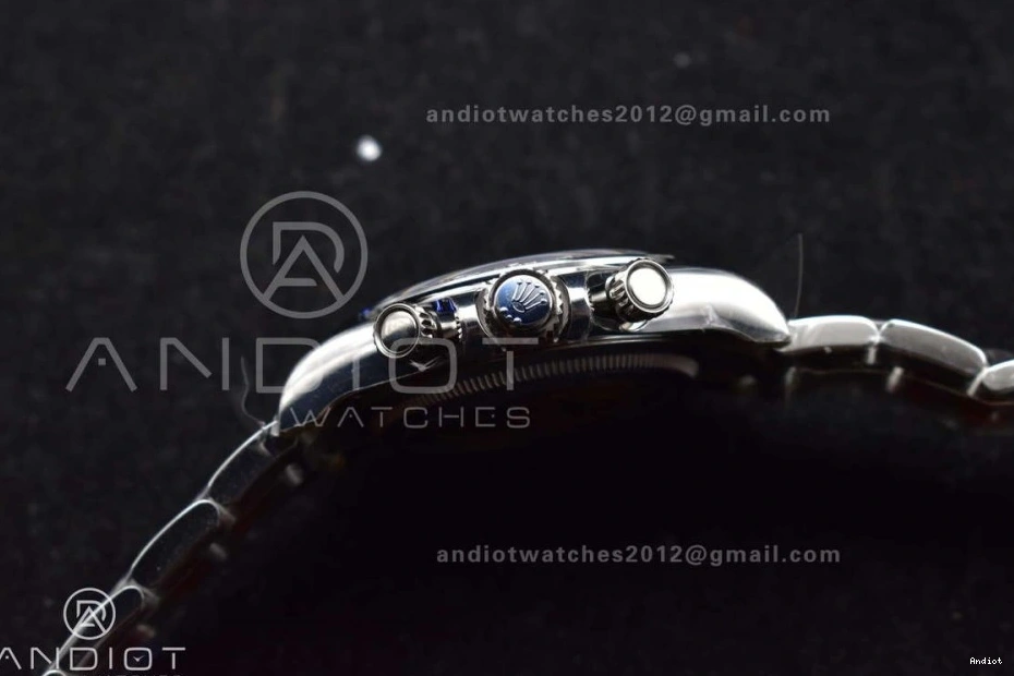 Clone Bracelet Ice Asian SS Markers Dial DD4131 SS on Sticks 904L Best Edition Blue 904L 126506 Daytona 1:1 VSF Super 0511